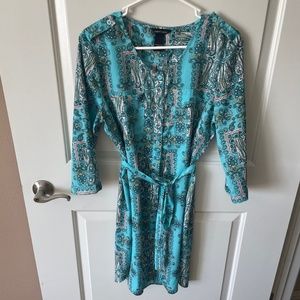 Boho shirt dress